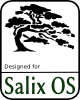 Designed for Salix OS